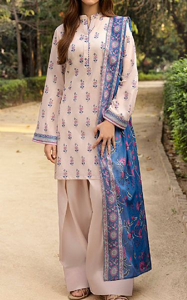 Motifz Dusty Pink Lawn Suit | Pakistani Lawn Dress in USA- Image 1