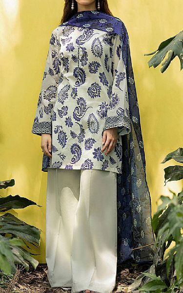 Motifz Light Turquoise/Blue Lawn Suit | Pakistani Lawn Dress in USA- Image 1