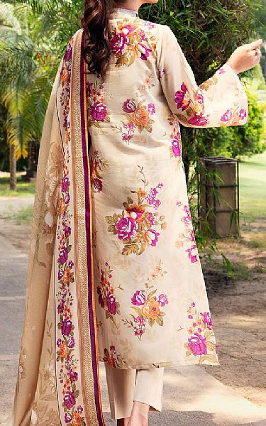 Motifz Ivory Lawn Suit | Pakistani Lawn Dress in USA- Image 2
