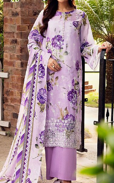 Motifz Lavender Lawn Suit | Pakistani Lawn Dress in USA- Image 1