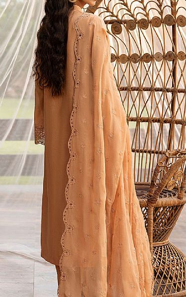 Motifz Peach Lawn Suit | Pakistani Lawn Dress in USA- Image 2