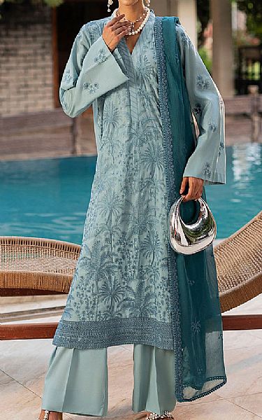 Motifz Slate Grey Lawn Suit | Pakistani Lawn Dress in USA- Image 1