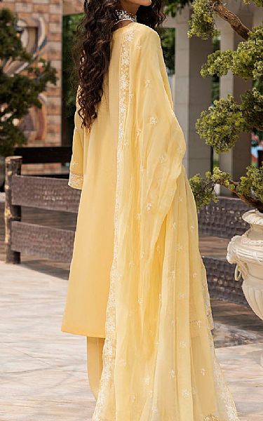 Motifz Yellow Lawn Suit | Pakistani Lawn Dress in USA- Image 2