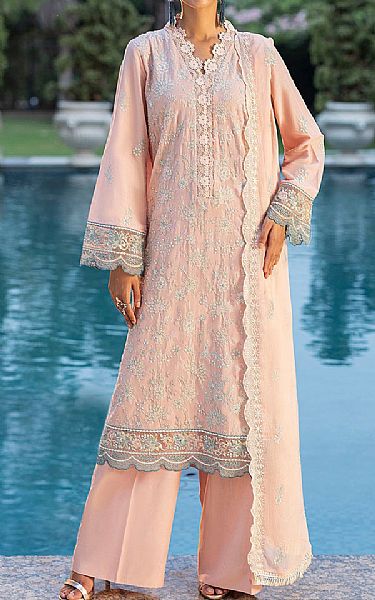 Motifz Baby Pink Lawn Suit | Pakistani Lawn Dress in USA- Image 1