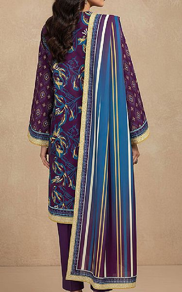 Motifz Indigo Khaddar Suit | Pakistani Winter Dresses in USA- Image 2