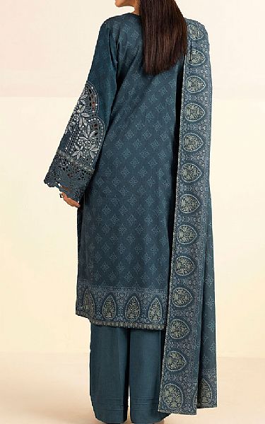 Motifz Grey Linen Suit | Pakistani Winter Dresses in USA- Image 2