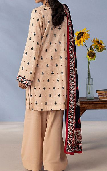 Motifz Ivory Khaddar Suit | Pakistani Winter Dresses in USA- Image 2