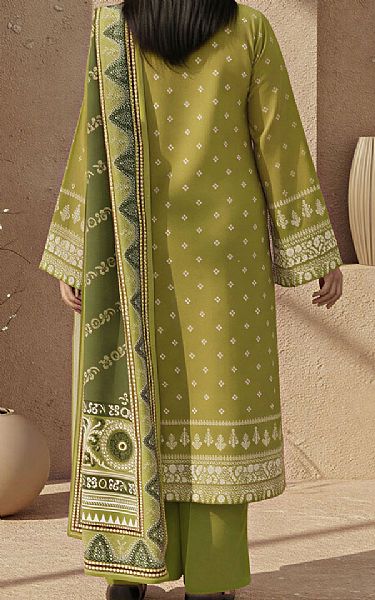 Motifz Mint Green Khaddar Suit | Pakistani Winter Dresses in USA- Image 2