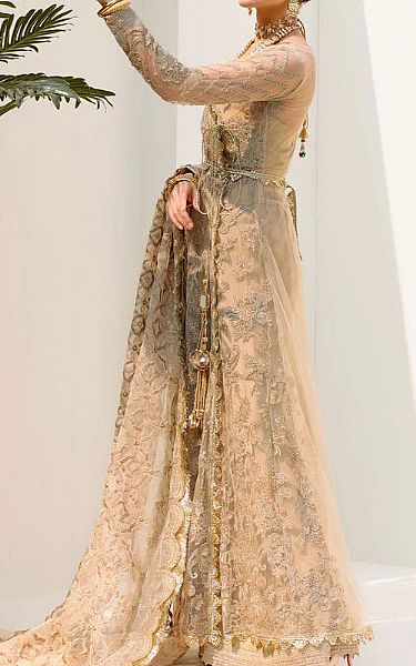 Motifz Ivory Net Suit | Pakistani Dresses in USA- Image 2