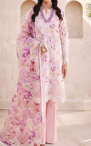 Motifz Lilac Lawn Suit | Pakistani Lawn Suits- Image 1
