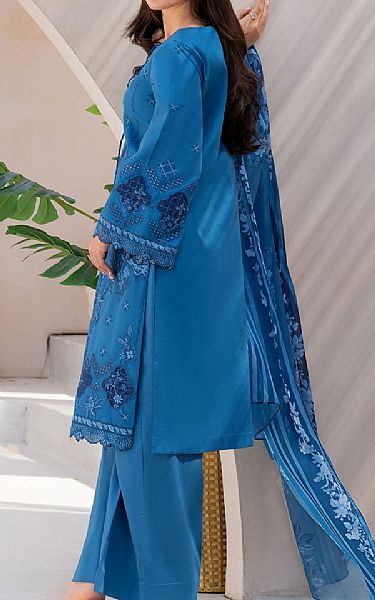 Motifz Blue Lawn Suit | Pakistani Lawn Dress in USA- Image 2