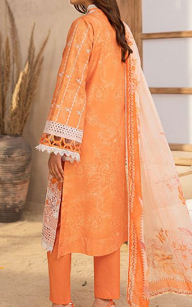 Motifz Coral Lawn Suit | Pakistani Lawn Dress in USA- Image 2