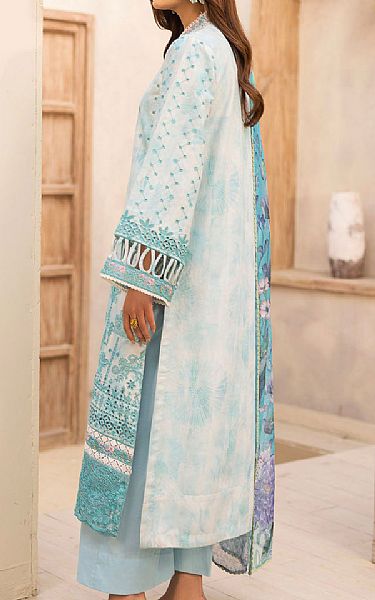 Motifz Sky Blue Lawn Suit | Pakistani Lawn Dress in USA- Image 2