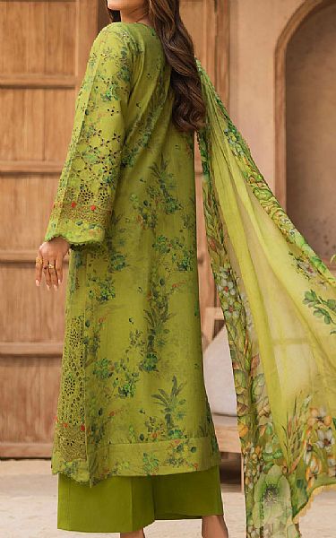 Motifz Green Lawn Suit | Pakistani Lawn Dress in USA- Image 2