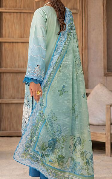 Motifz Turquoise/Blue Lawn Suit | Pakistani Lawn Dress in USA- Image 2