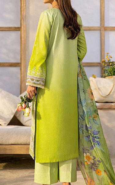 Motifz Parrot Green Lawn Suit | Pakistani Lawn Dress in USA- Image 2