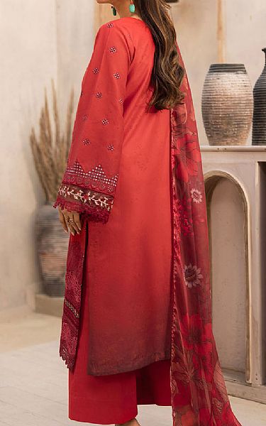 Motifz Rust Lawn Suit | Pakistani Lawn Dress in USA- Image 2