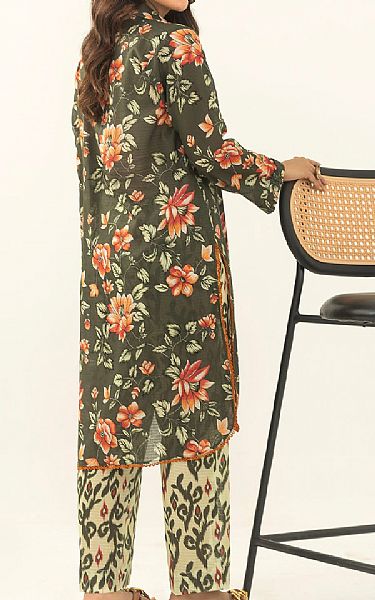 Motifz Green Lawn Suit (2 pcs) | Pakistani Lawn Dress in USA- Image 2
