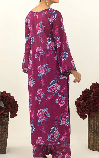 Motifz Dark Raspberry Lawn Suit (2 pcs) | Pakistani Lawn Dress in USA- Image 2
