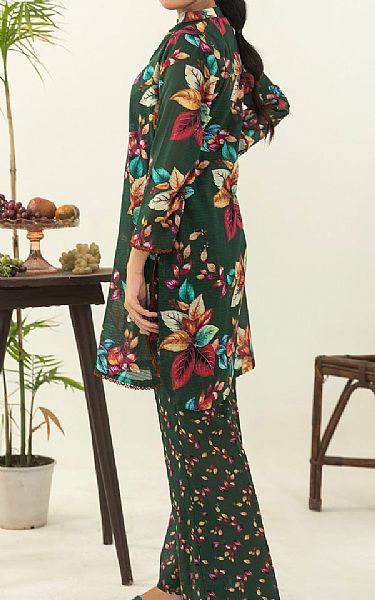 Motifz Green Lawn Suit (2 pcs) | Pakistani Lawn Dress in USA- Image 2