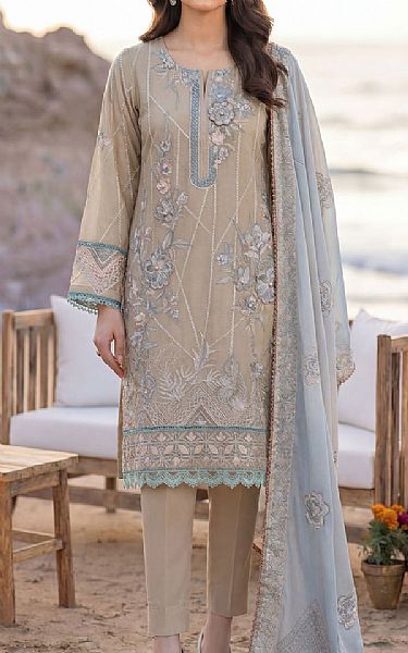 Motifz Light Grey Lawn Suit | Pakistani Lawn Dress in USA- Image 1