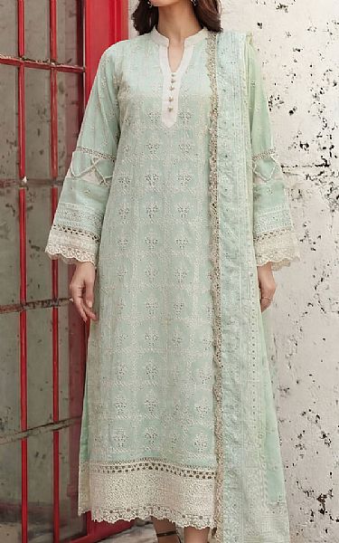 Motifz Mint Green Lawn Suit | Pakistani Lawn Dress in USA- Image 1