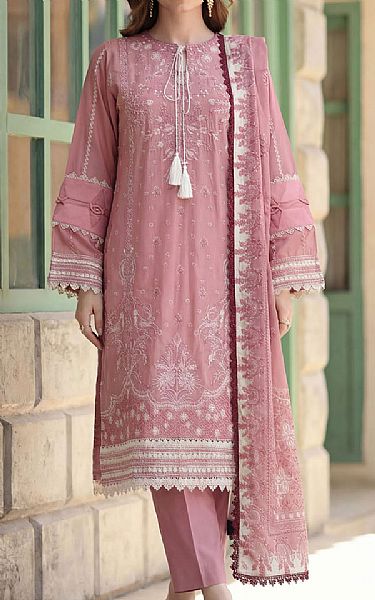 Motifz Tea Pink Lawn Suit | Pakistani Lawn Dress in USA- Image 1