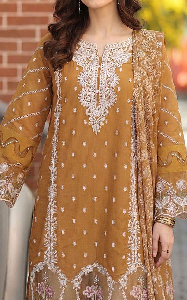 Motifz Bronze Lawn Suit | Pakistani Lawn Dress in USA- Image 1