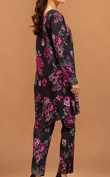 Motifz Black Khaddar Suit (2 pcs) | Pakistani Winter Dresses in USA- Image 2