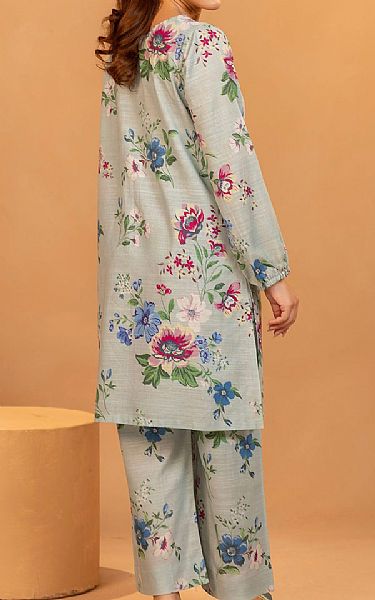 Motifz Quill Grey Khaddar Suit (2 pcs) | Pakistani Winter Dresses in USA- Image 2