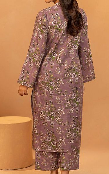 Motifz Dusky Rose Khaddar Suit (2 pcs) | Pakistani Winter Dresses in USA- Image 2