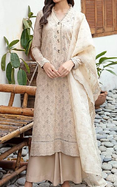 Motifz Rodeo Dust Linen Suit | Pakistani Winter Dresses- Image 1