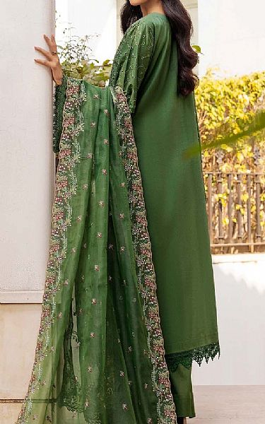 Motifz Green Lawn Suit | Pakistani Lawn Dress in USA- Image 2