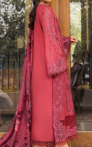 Motifz Brick Red Lawn Suit | Pakistani Lawn Dress in USA- Image 2
