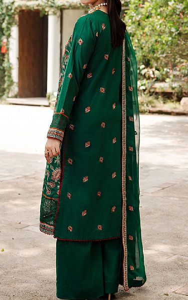 Motifz Dark Green Lawn Suit | Pakistani Lawn Dress in USA- Image 2