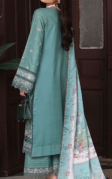 Motifz Teal Lawn Suit | Pakistani Lawn Dress in USA- Image 2