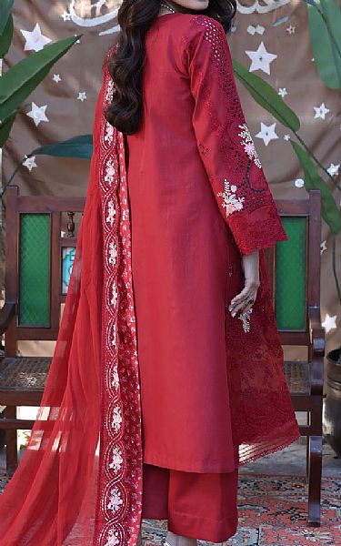 Motifz Wine Red Lawn Suit | Pakistani Lawn Dress in USA- Image 2