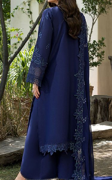 Motifz Navy Blue Lawn Suit | Pakistani Lawn Dress in USA- Image 2
