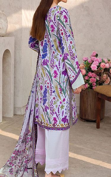 Motifz Lavender Grey Lawn Suit | Pakistani Lawn Suits- Image 2