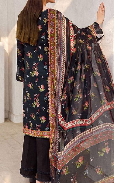 Motifz Black Lawn Suit | Pakistani Lawn Suits- Image 2