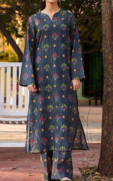 Motifz Ebony Clay Lawn Suit (2 pcs) | Pakistani Lawn Suits- Image 1