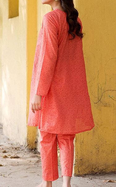 Motifz Carmine Pink Lawn Suit (2 pcs) | Pakistani Lawn Suits- Image 2