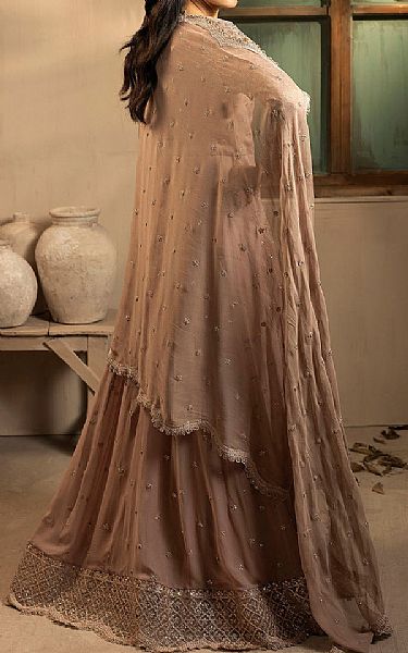 Motifz Oriental Pink Chiffon Suit | Pakistani Embroidered Chiffon Dresses USA- Image 2