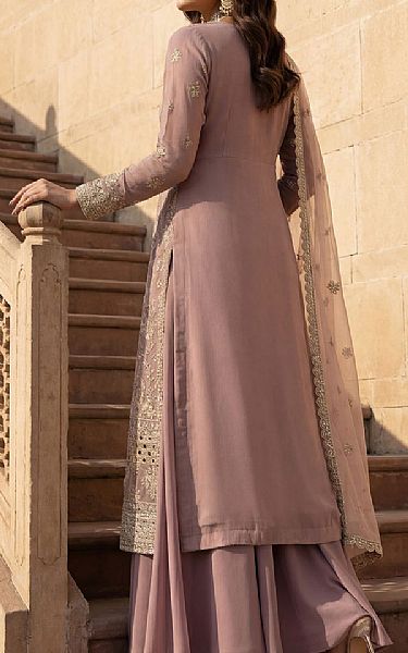 Motifz Oriental Pink Chiffon Suit | Pakistani Embroidered Chiffon Dresses USA- Image 2