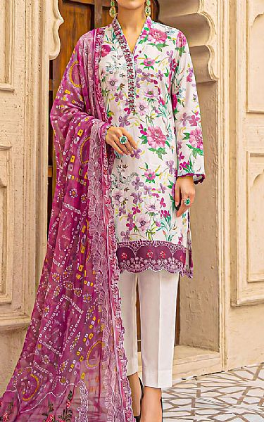 Motifz Multicolor Lawn Suit | Pakistani Lawn Dress in USA- Image 1