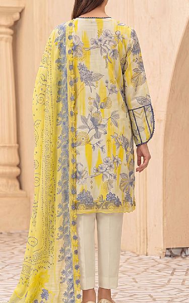 Motifz White/Lime Lawn Suit | Pakistani Lawn Dress in USA- Image 2