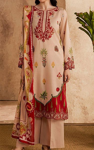 Motifz Ivory Lawn Suit | Pakistani Lawn Dress in USA- Image 1