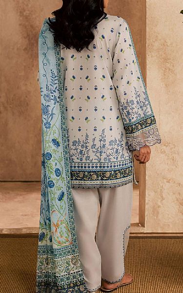 Motifz Off-white Lawn Suit | Pakistani Lawn Dress in USA- Image 2