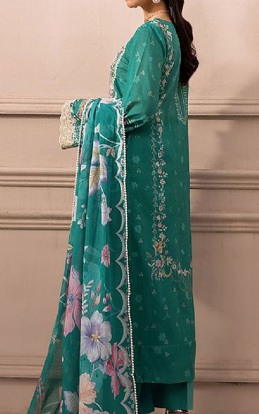 Motifz Sea Green Lawn Suit | Pakistani Lawn Dress in USA- Image 2