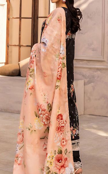 Motifz Black Lawn Suit | Pakistani Lawn Dress in USA- Image 2